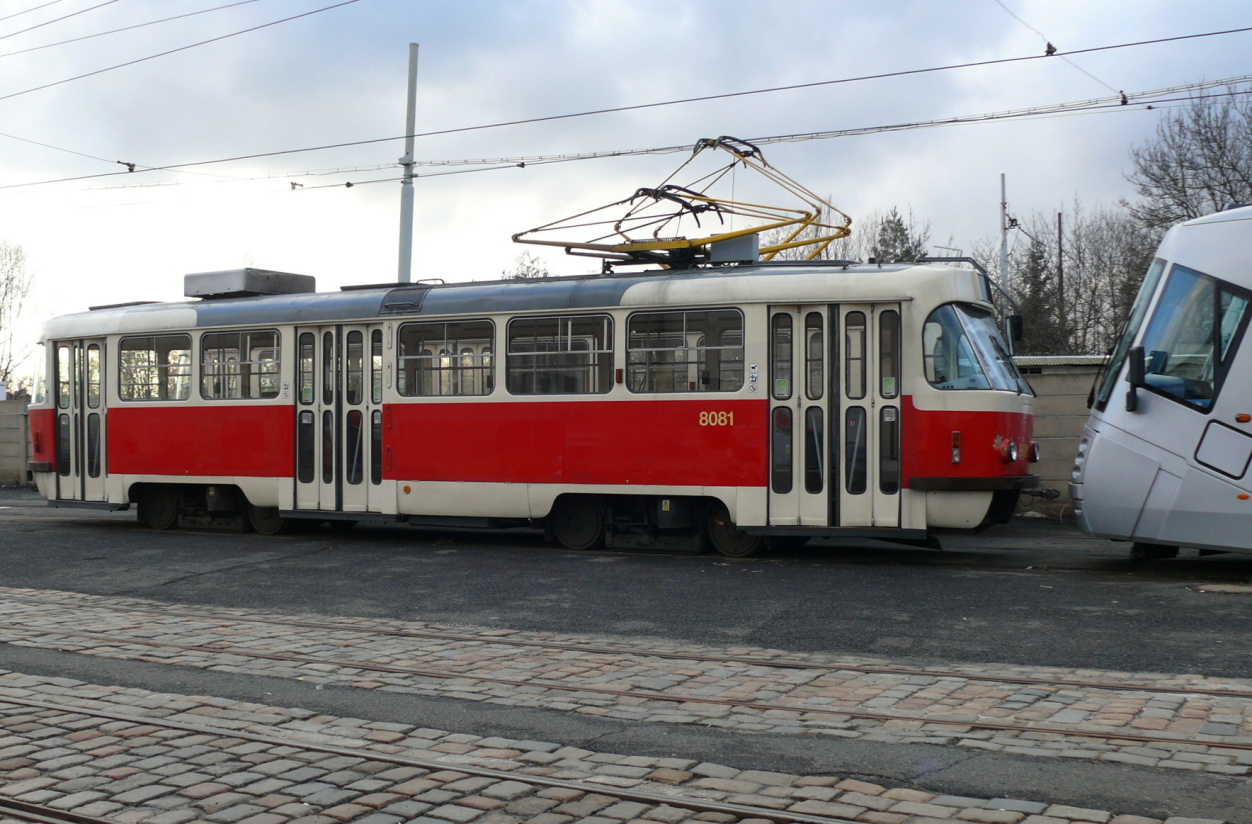 Prága, Tatra T3M — 8081