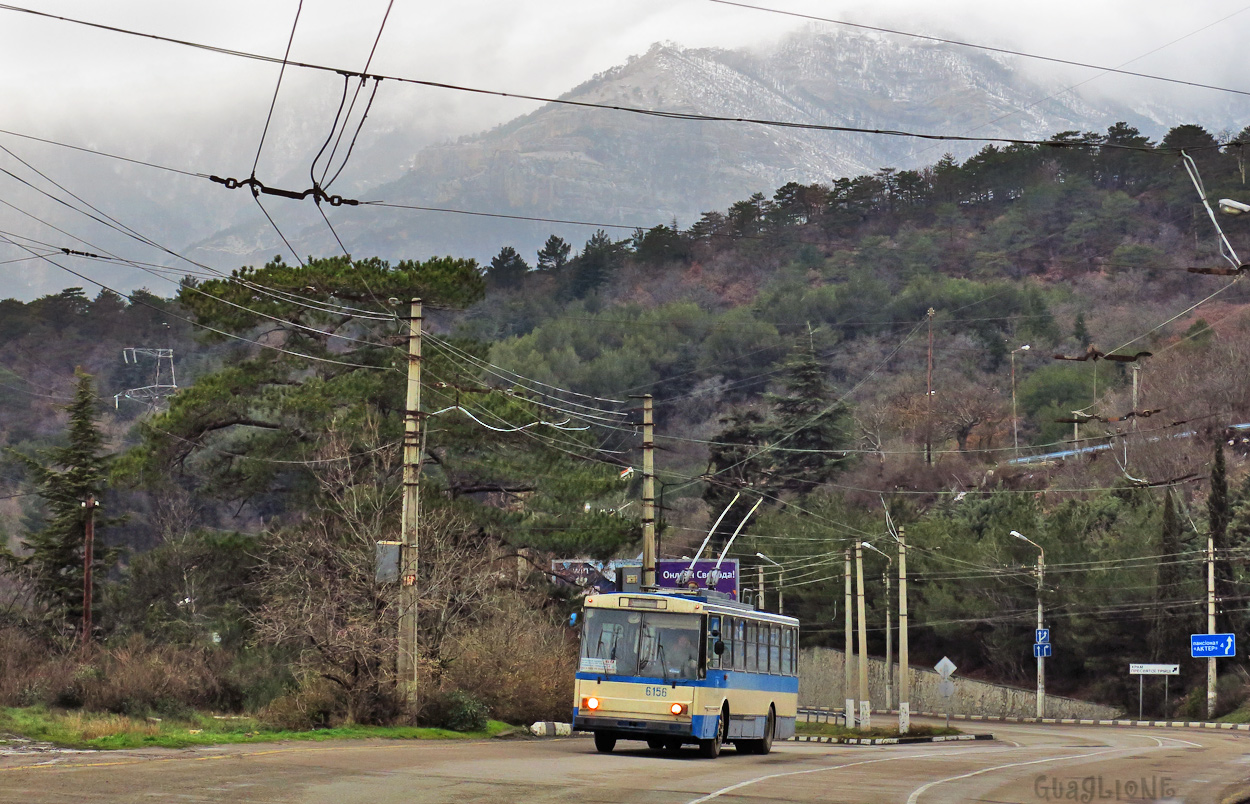 Крымский троллейбус, Škoda 14Tr11/6 № 6156