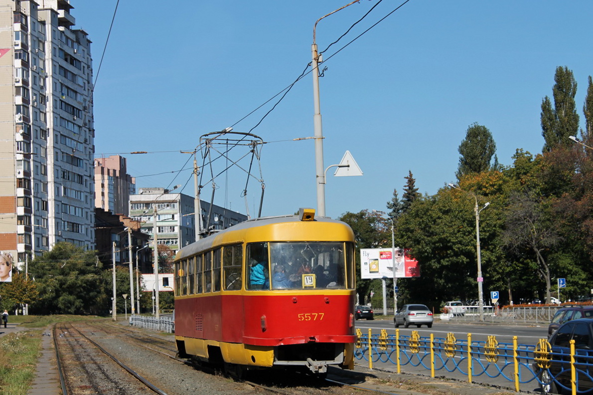 Киев, Tatra T3SU № 5577