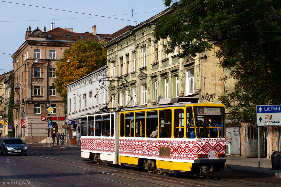 Львов, Tatra KT4D № 1169
