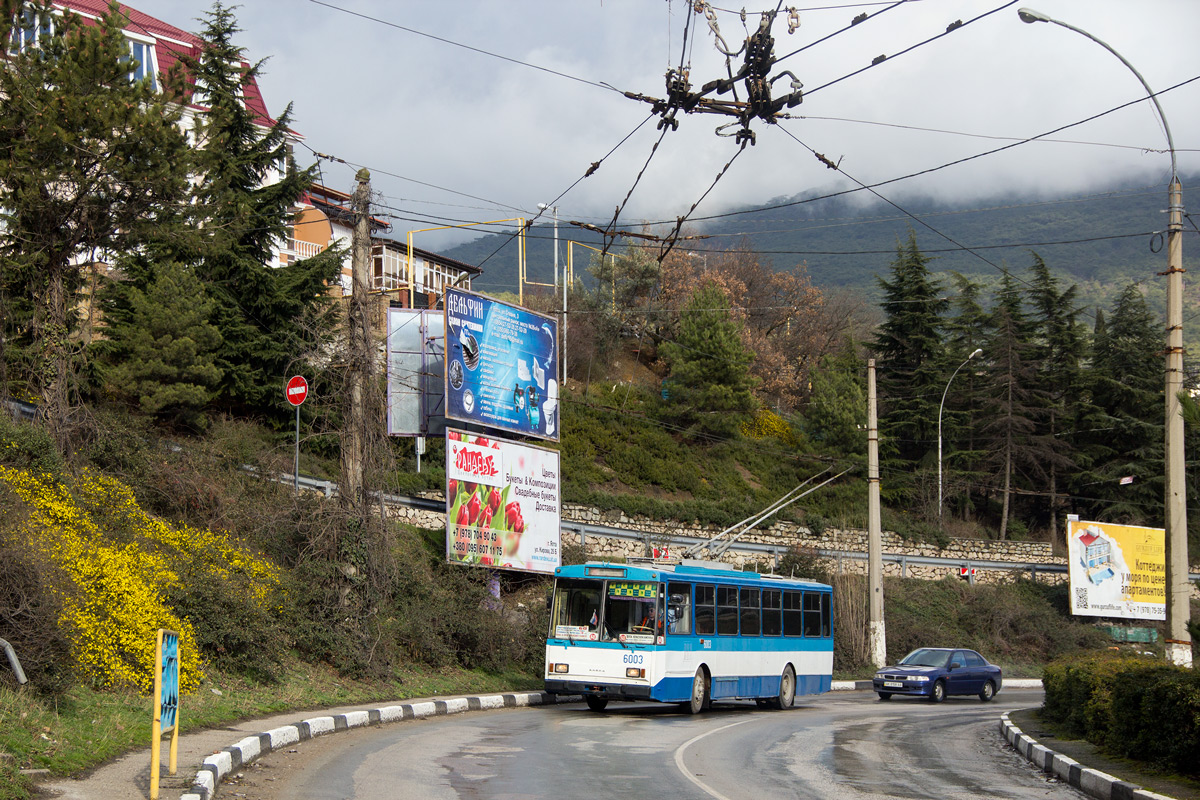 Крымский троллейбус, Škoda 14Tr02/6 № 6003