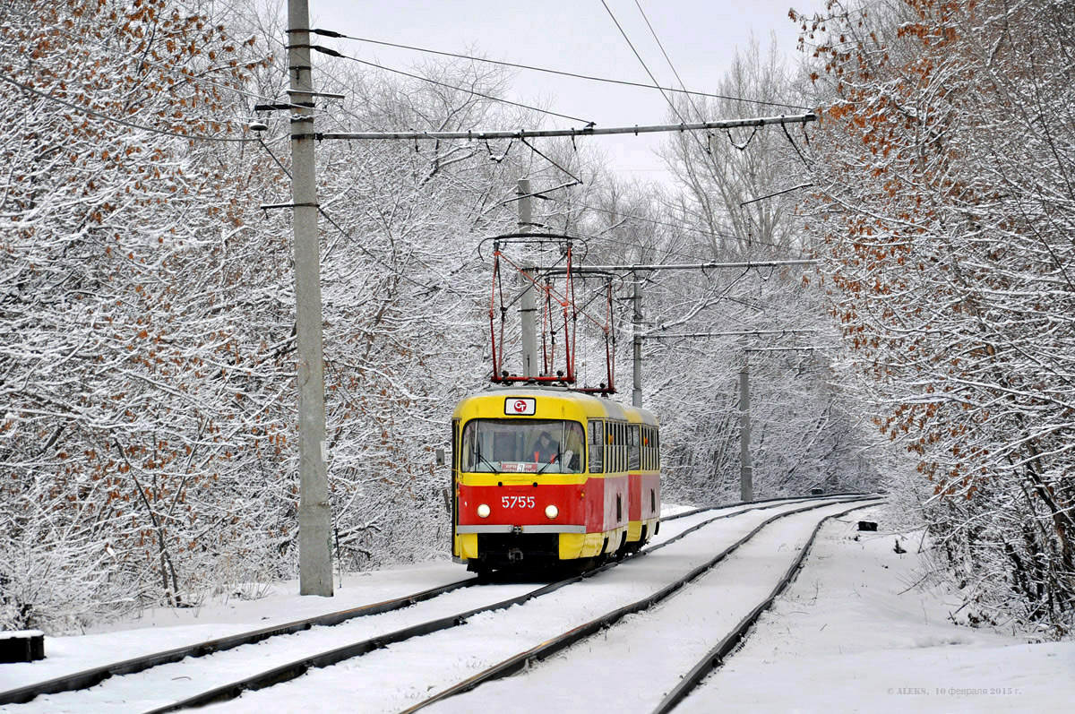 Волгоград, Tatra T3SU № 5755