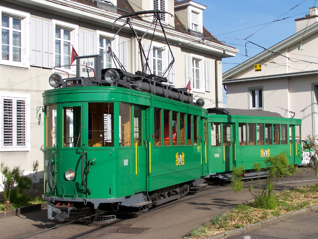 Базель, SIG/BBC Ce 2/2 № 181; Базель — 100 лет "Dante Schuggi"