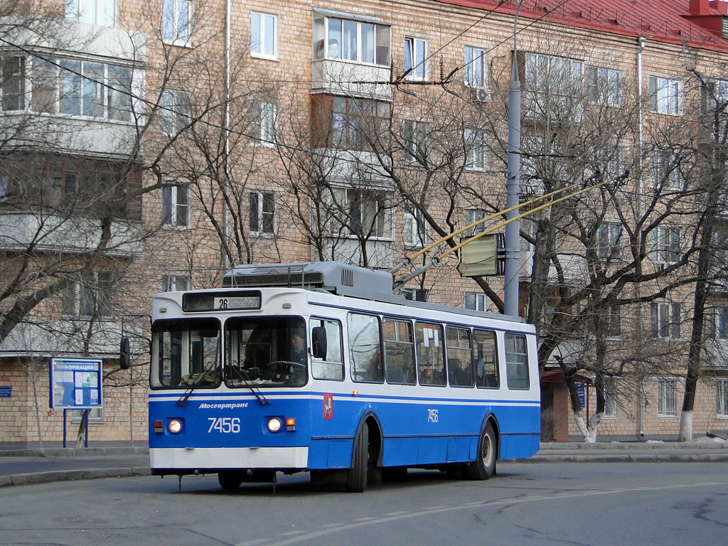 Москва, ЗиУ-682ГМ1 (с широкой передней дверью) № 7456