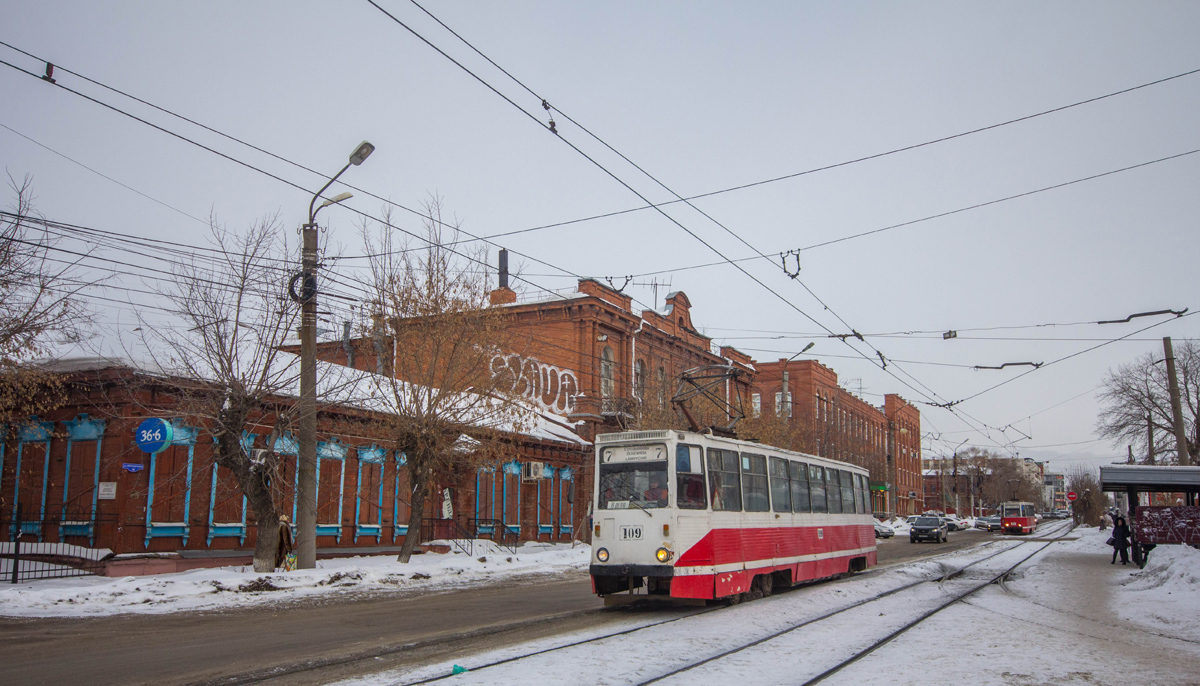 Омск, 71-605 (КТМ-5М3) № 109