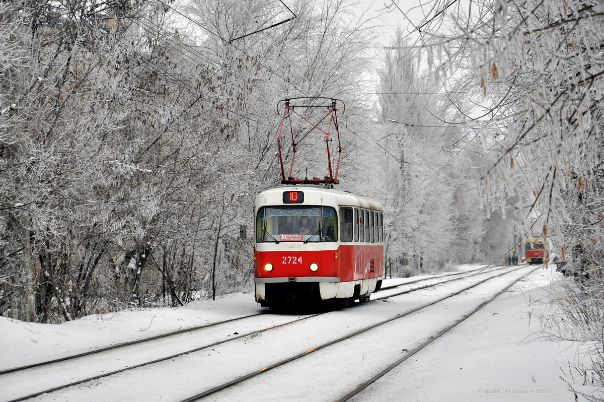 Волгоград, Tatra T3SU № 2724