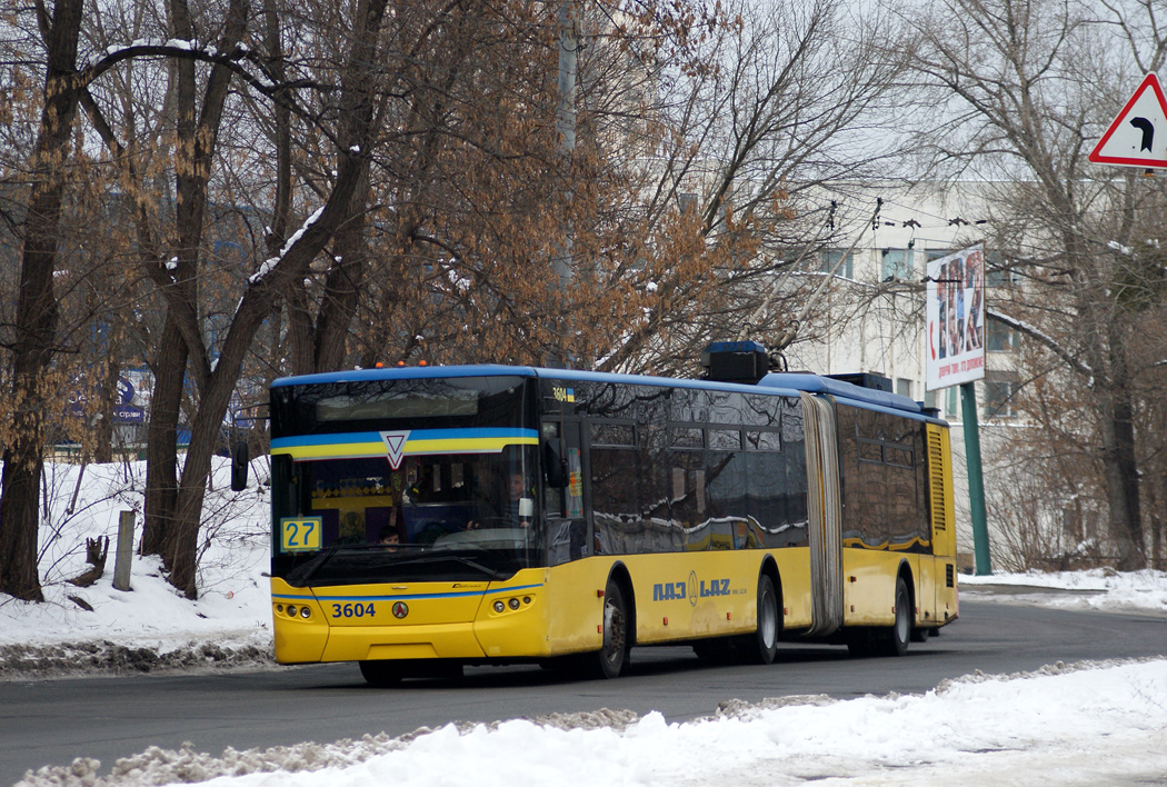 Киев, ЛАЗ E301D1 № 3604