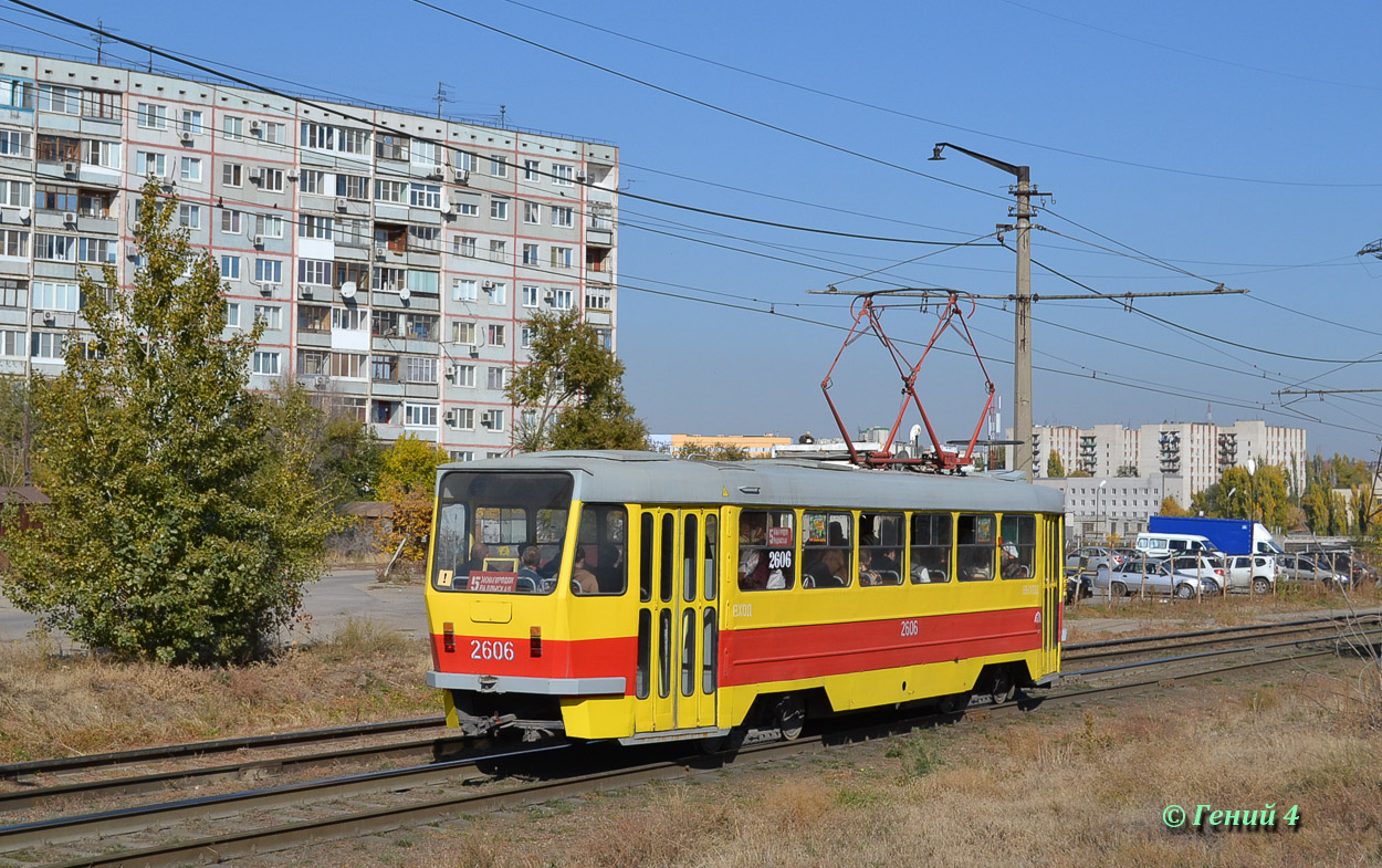 Volgograd, Tatra T3SU mod. VZSM # 2606