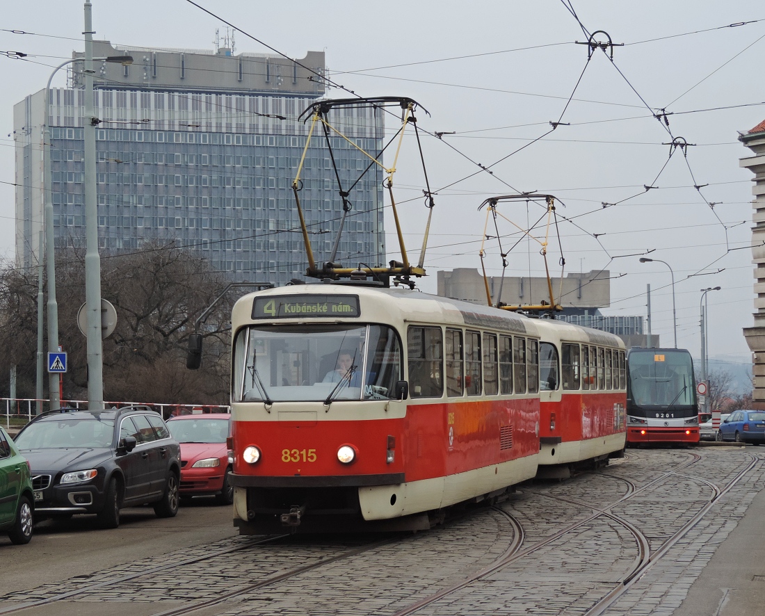 Прага, Tatra T3R.P № 8315