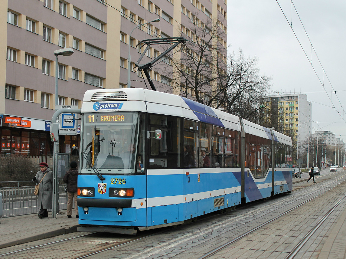 Вроцлав, Protram 205Wr As № 2726