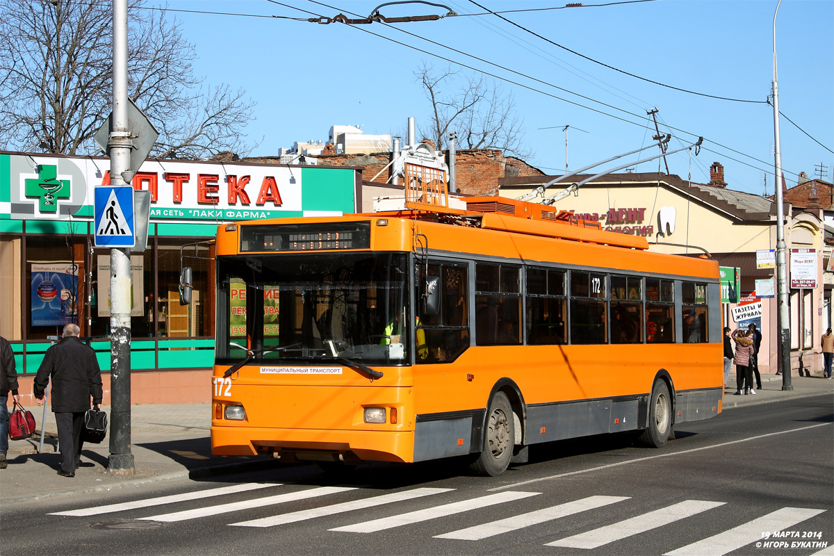 Краснодар, Тролза-5275.07 «Оптима» № 172