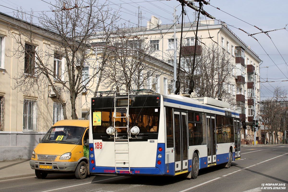 Краснодар, СВАРЗ-МАЗ-6275 № 189