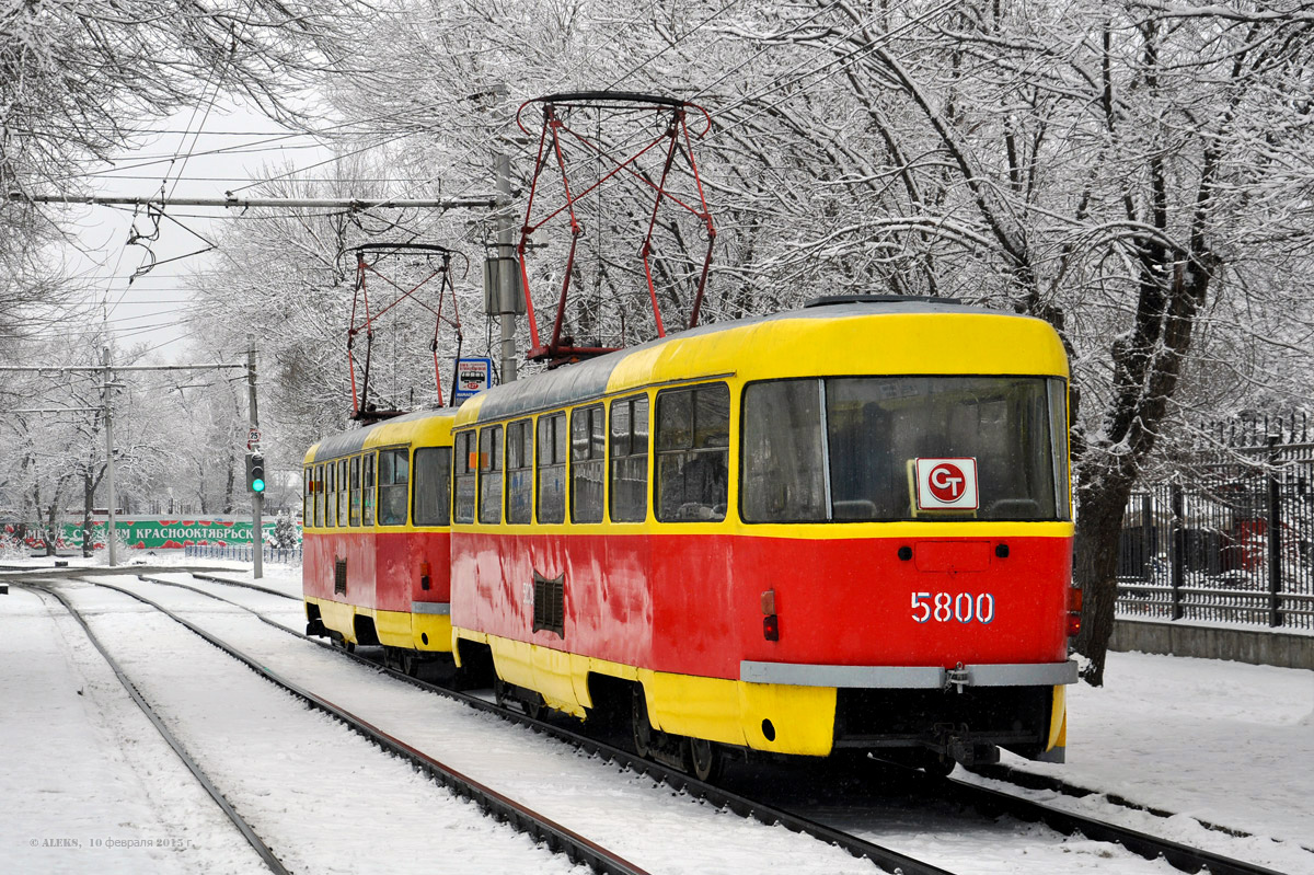 Волгоград, Tatra T3SU № 5800