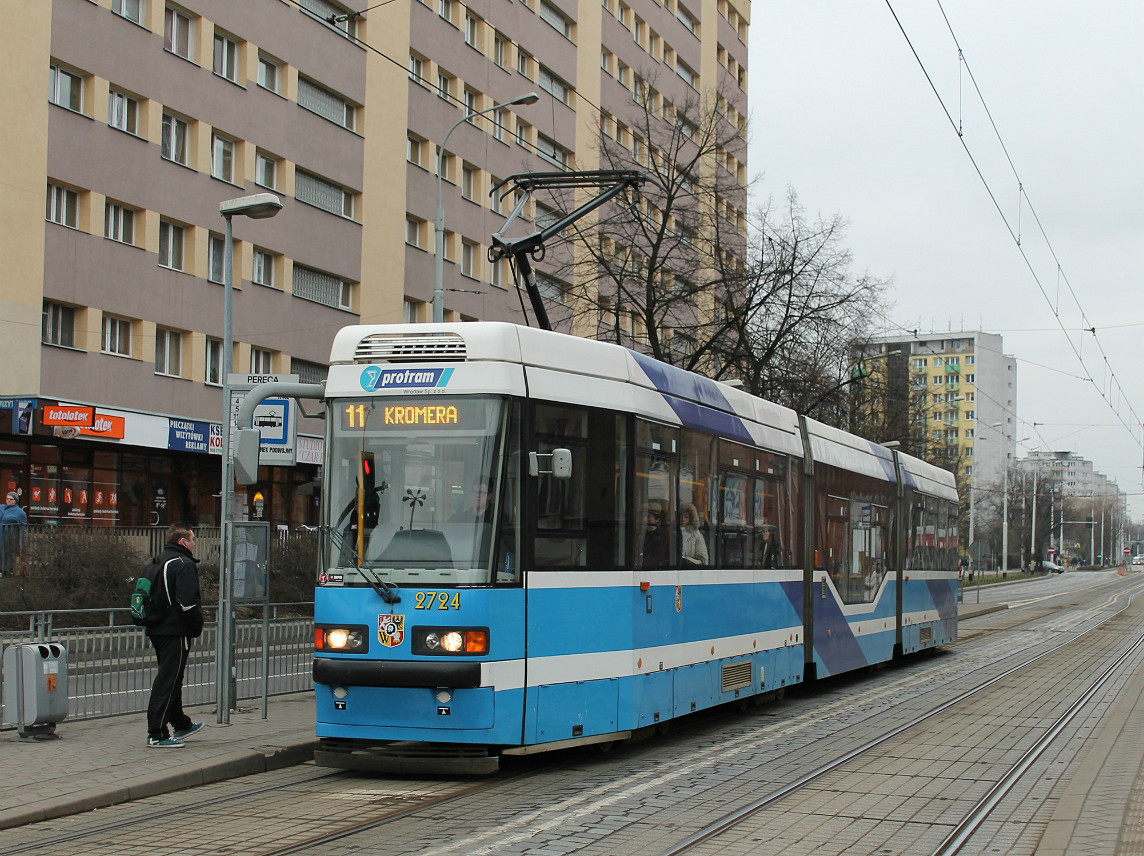 Вроцлав, Protram 205Wr As № 2724