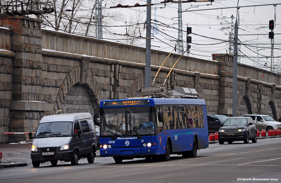 Москва, МТрЗ-52791 «Садовое Кольцо» № 2018
