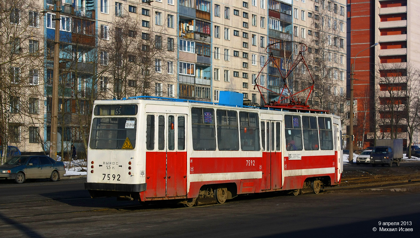 Санкт-Петербург, ЛМ-68М № 7592