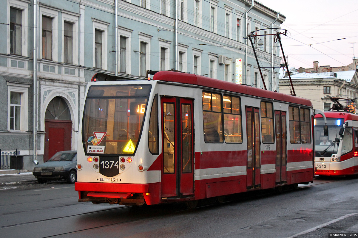 Санкт-Петербург, 71-134А (ЛМ-99АВН) № 1374