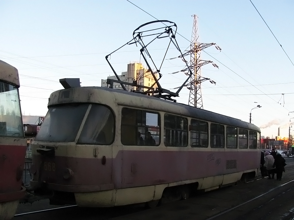 Киев, Tatra T3SU № 5668