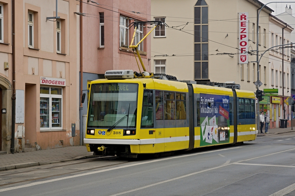 Plzeň, Škoda 03T4 Astra № 308