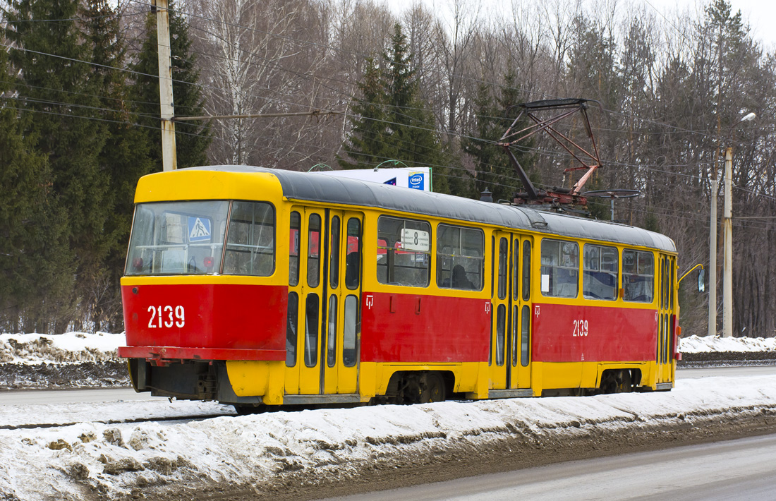 Уфа, Tatra T3D № 2139