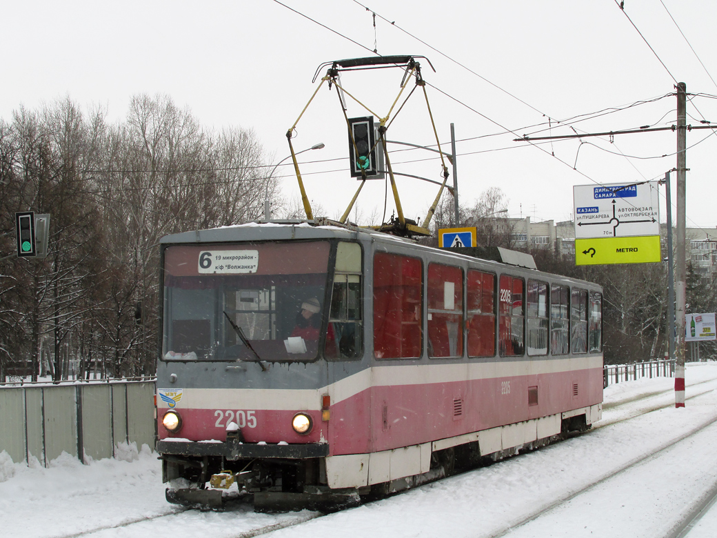 Ульяновск, Tatra T6B5SU № 2205
