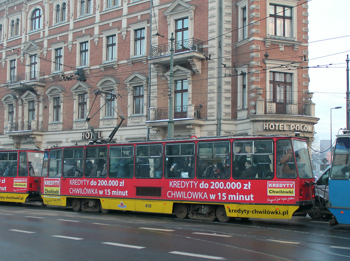 Краков, Konstal 105Na № 418