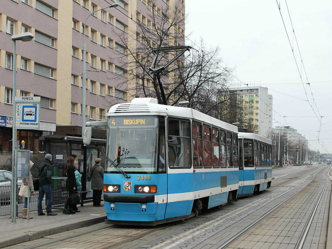 Вроцлав, Konstal 105NWr № 2446