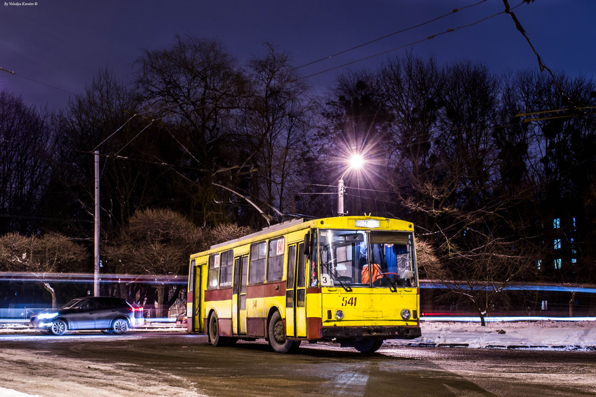 Львов, Škoda 14Tr89/6 № 541