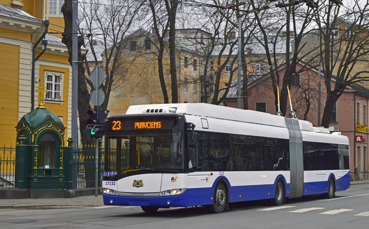 Рига, Škoda 27Tr Solaris III № 27232