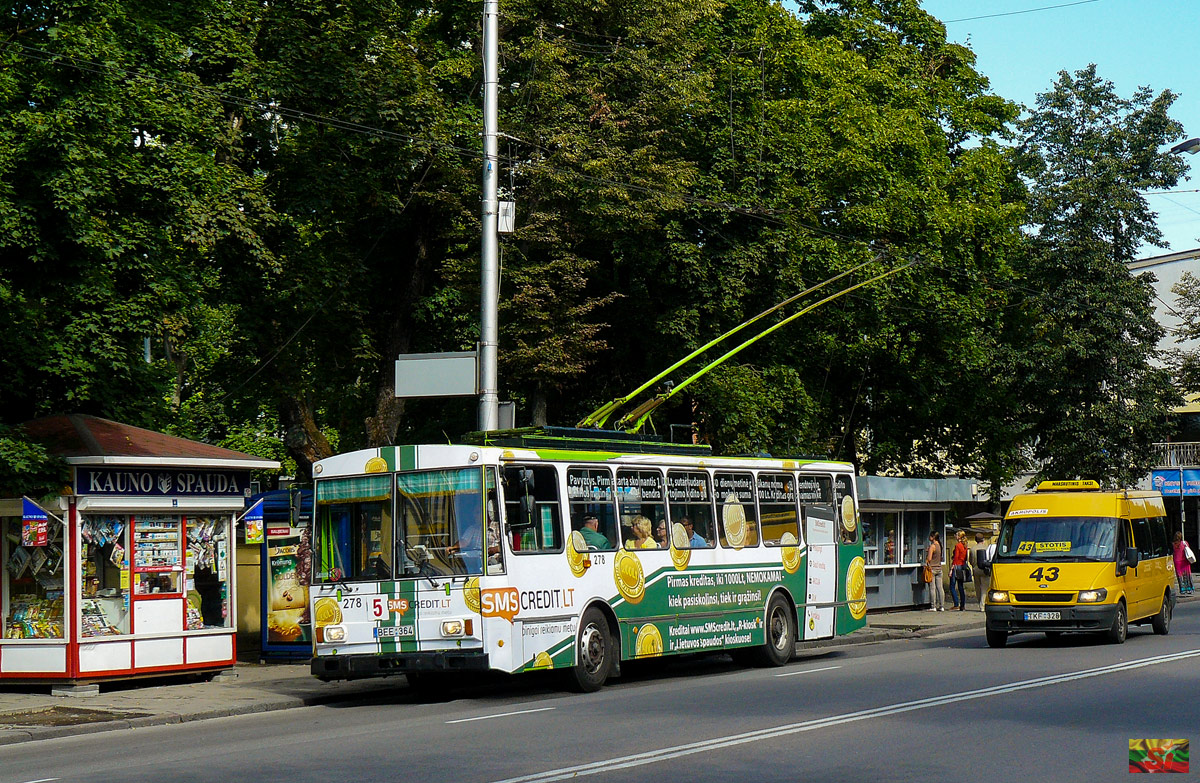 Каунас, Škoda 14Tr02/6 № 278