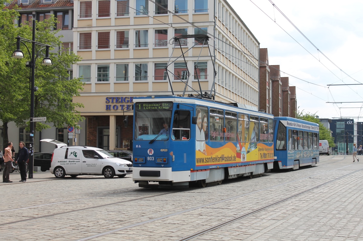 Росток, Tatra T6A2M № 803