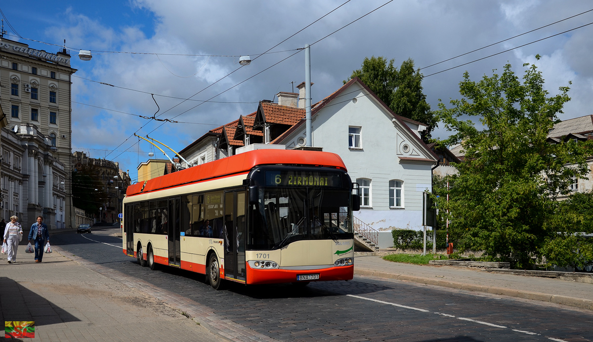 Вильнюс, Solaris Trollino II 15 AC № 1701