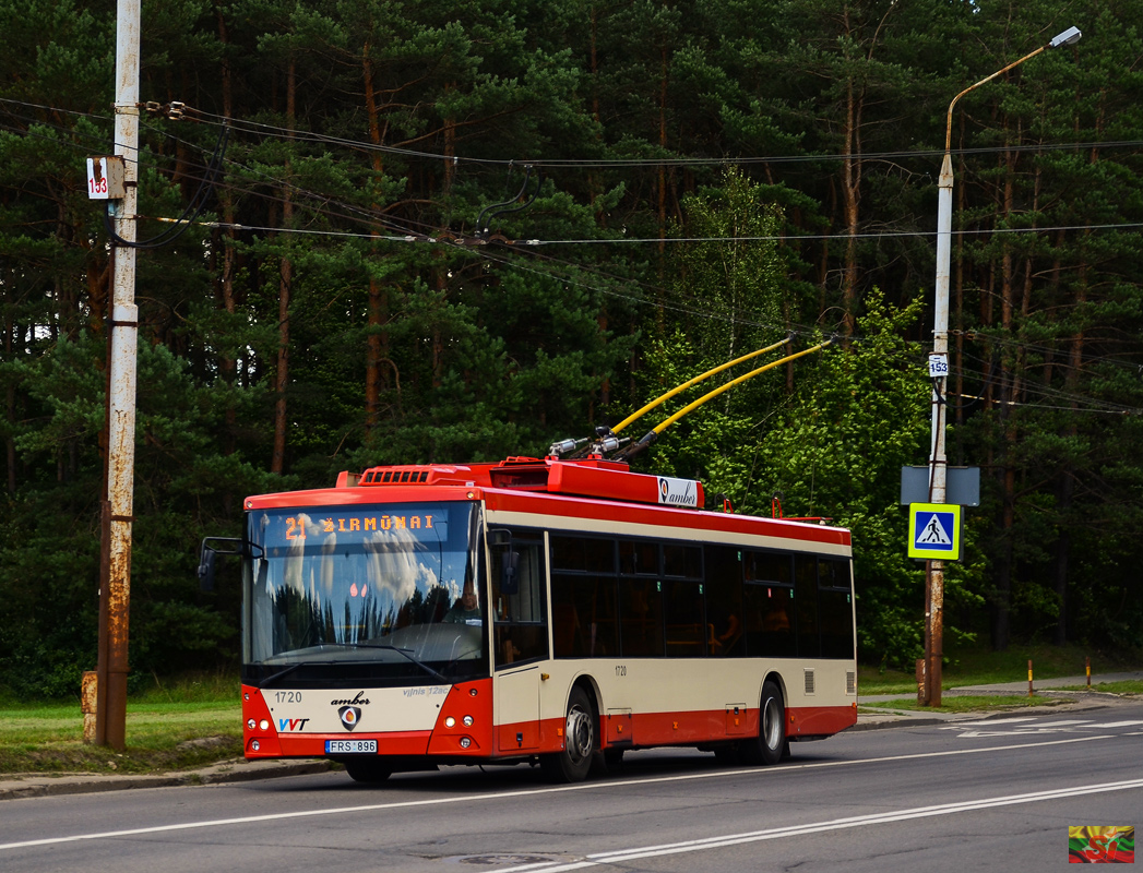 Вильнюс, МАЗ-ЭТОН Т203 Amber № 1720