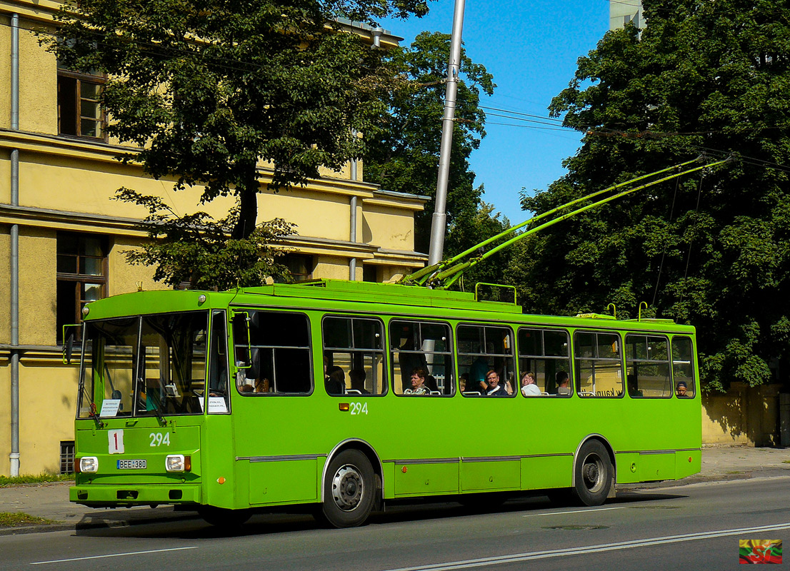 Каунас, Škoda 14Tr02/6 № 294