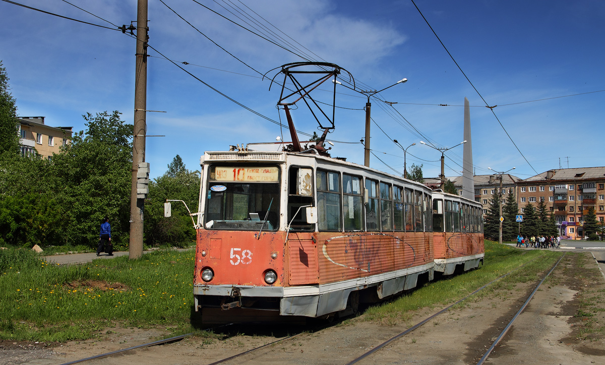 Nizhniy Tagil, 71-605 (KTM-5M3) № 58
