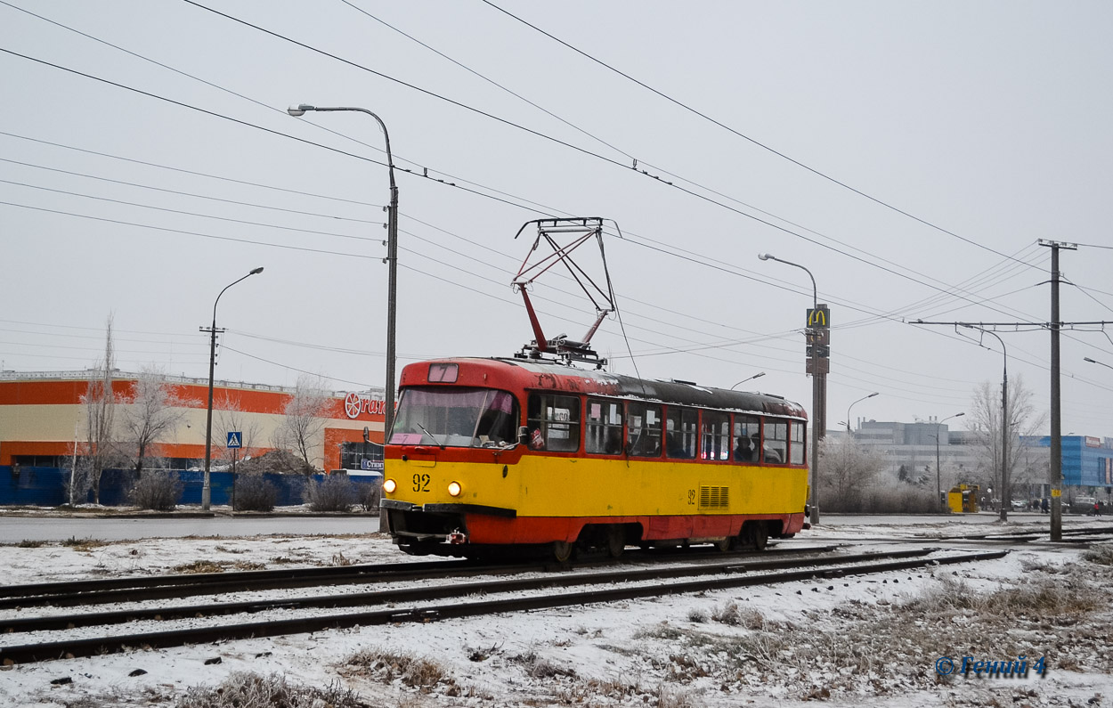 Волжский, Tatra T3SU № 92