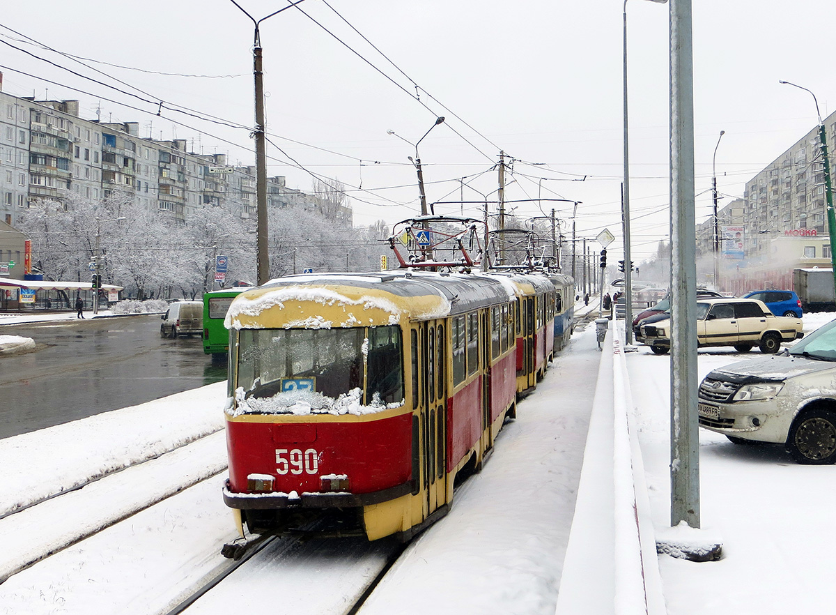 Harkov, Tatra T3SU — 590
