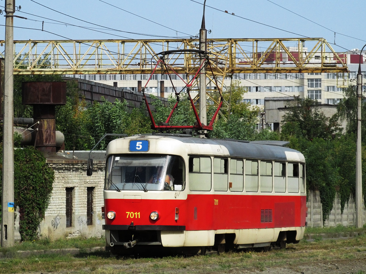 Харьков, Tatra T3SU № 7011