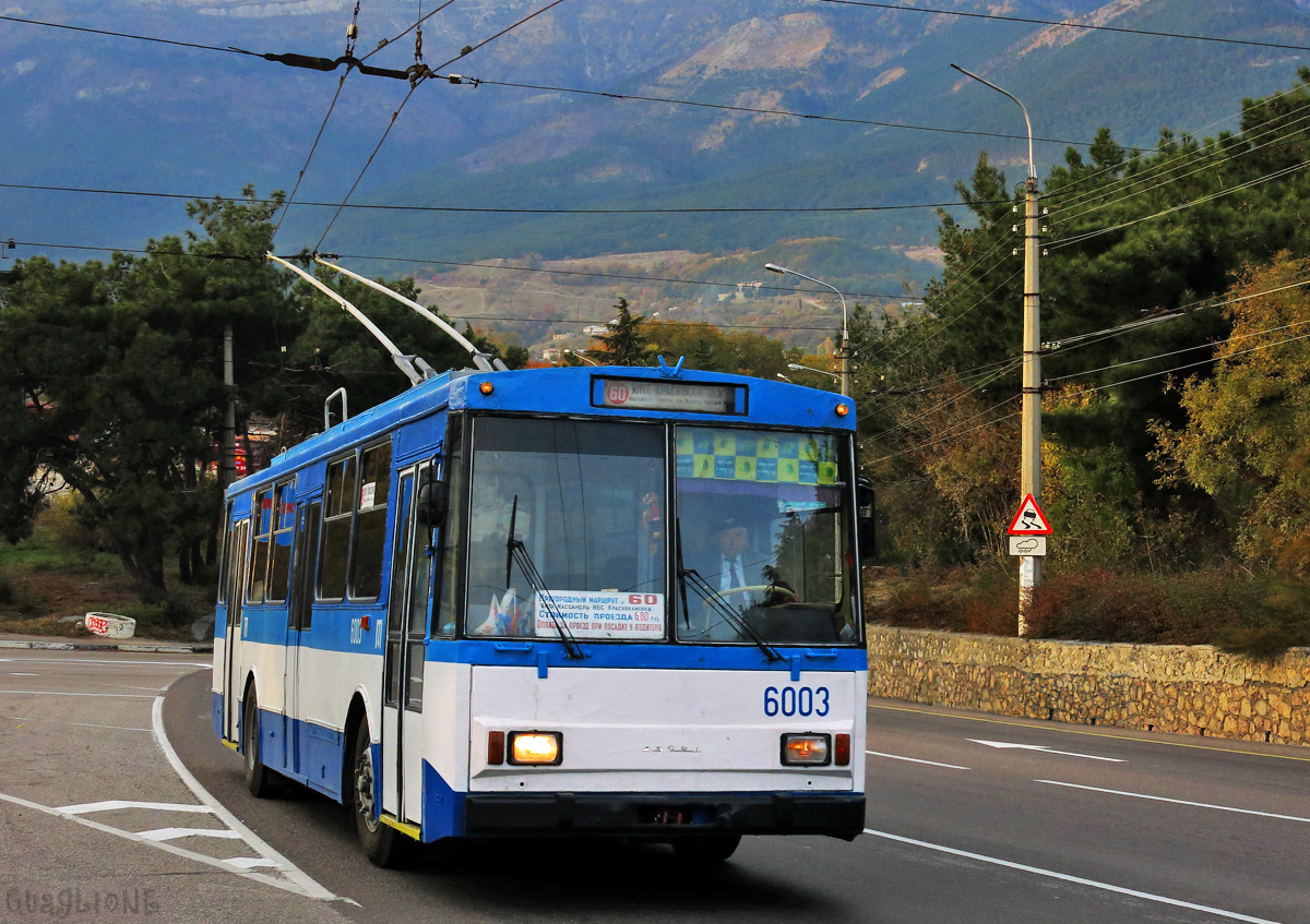 Крымский троллейбус, Škoda 14Tr02/6 № 6003