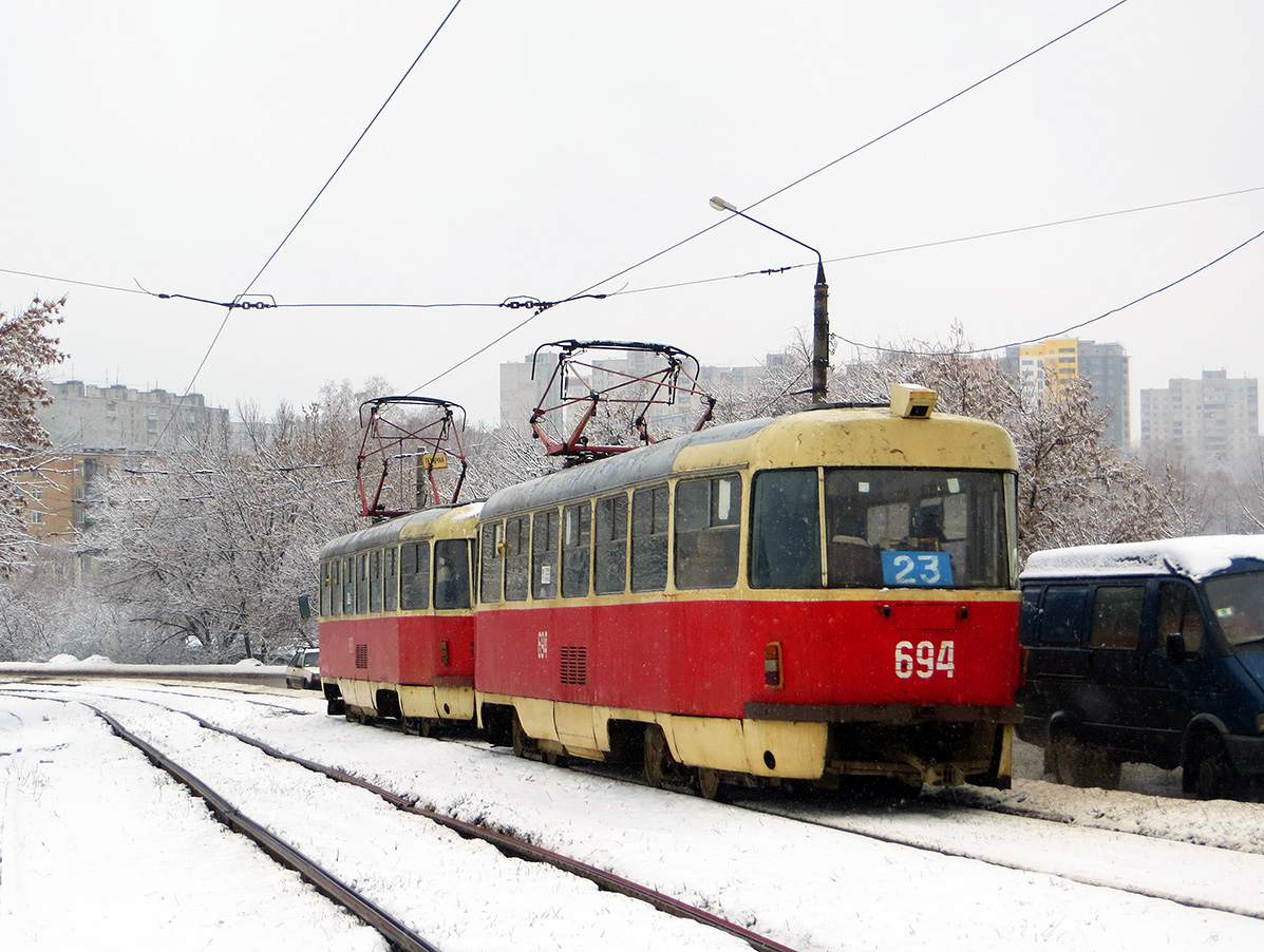 Harkov, Tatra T3SU Nr. 694