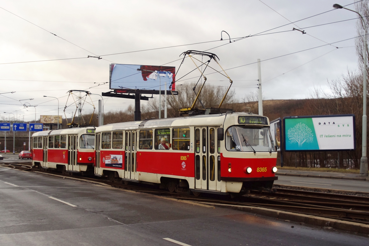 Прага, Tatra T3R.P № 8365