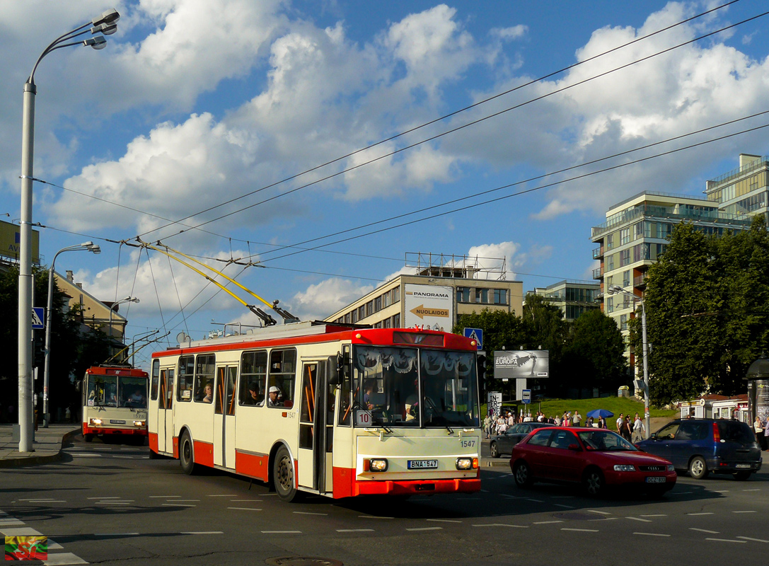 Вильнюс, Škoda 14Tr89/6 № 1547