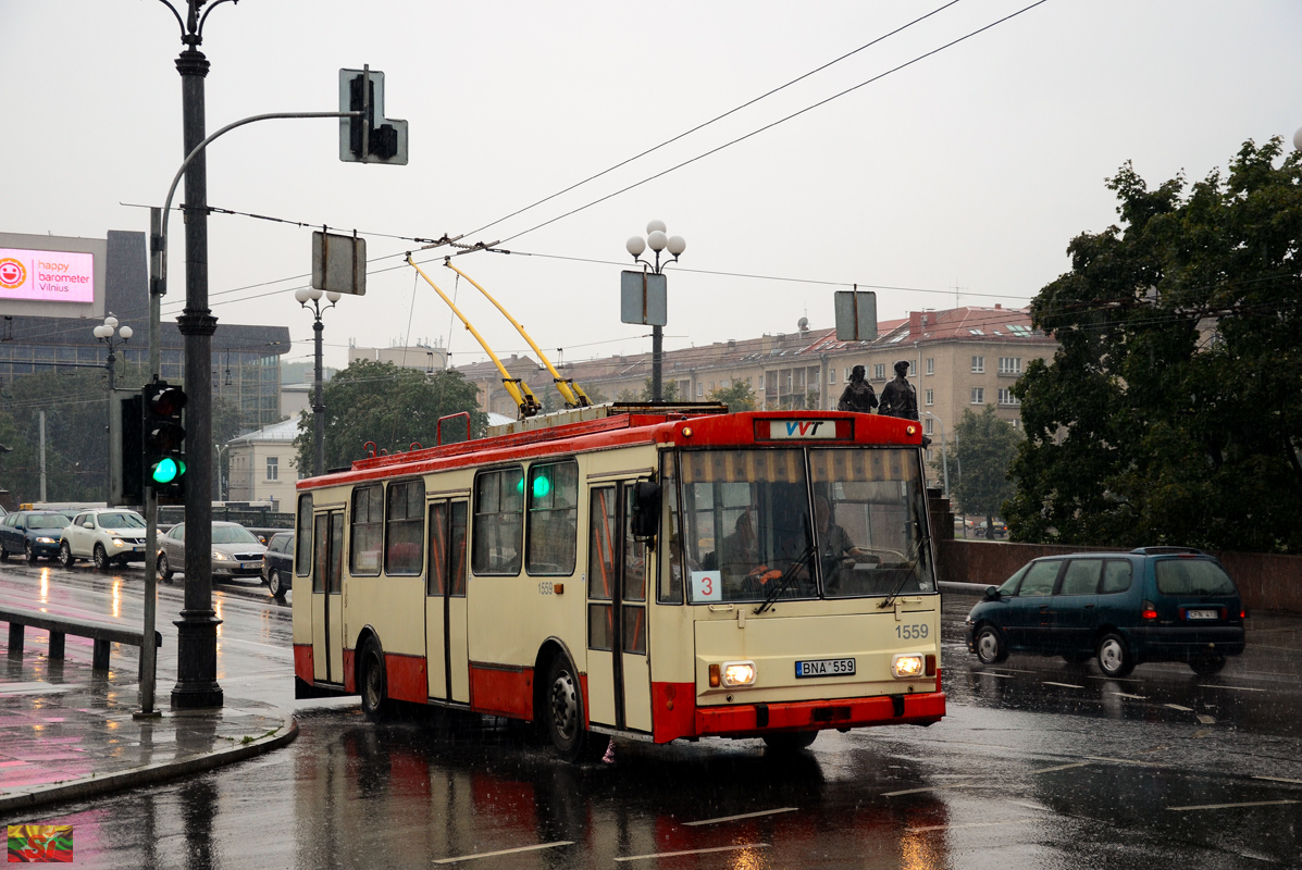 Вильнюс, Škoda 14Tr89/6 № 1559