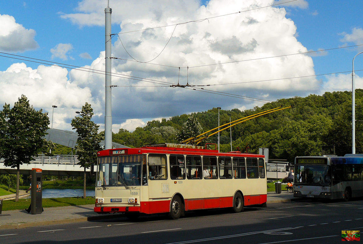 Вильнюс, Škoda 14Tr89/6 № 1559