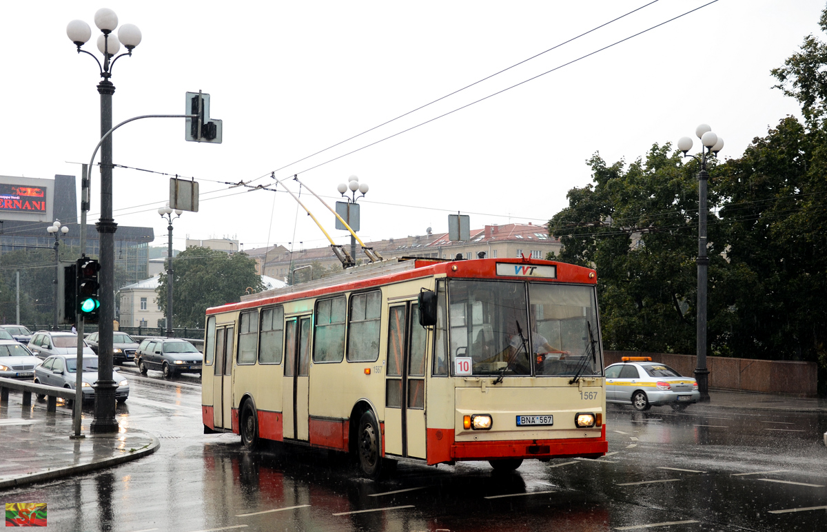Вильнюс, Škoda 14Tr11/6 № 1567