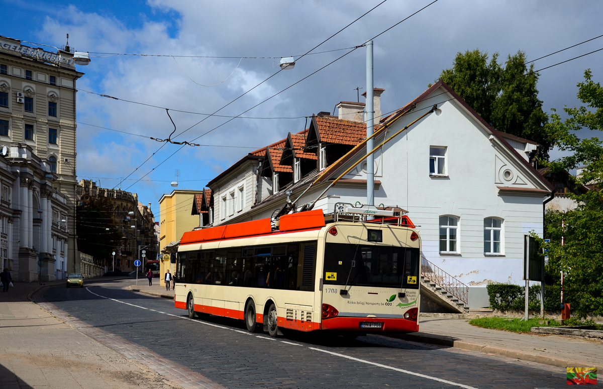 Vilnius, Solaris Trollino II 15 AC № 1708