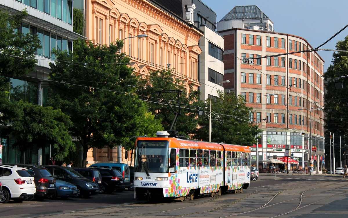 Brno, Tatra K2R.03-P № 1040
