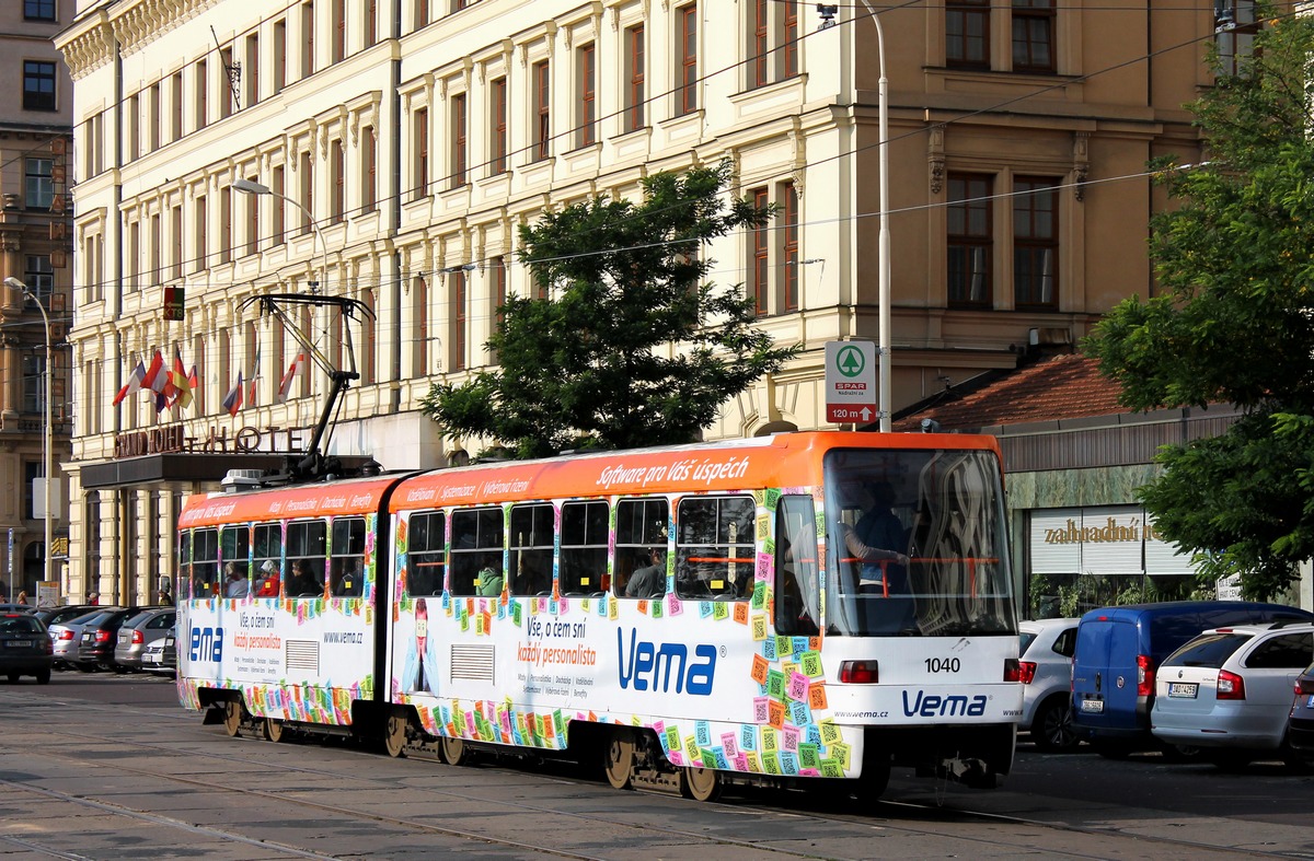 Brno, Tatra K2R.03-P № 1040