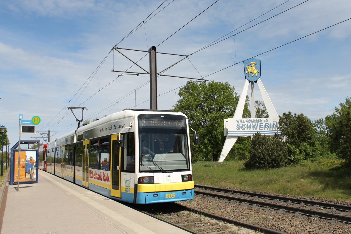 Schwerin, Bombardier SN2001 N°. 805 Schwerin, Bombardier SN2001 N°. 805
