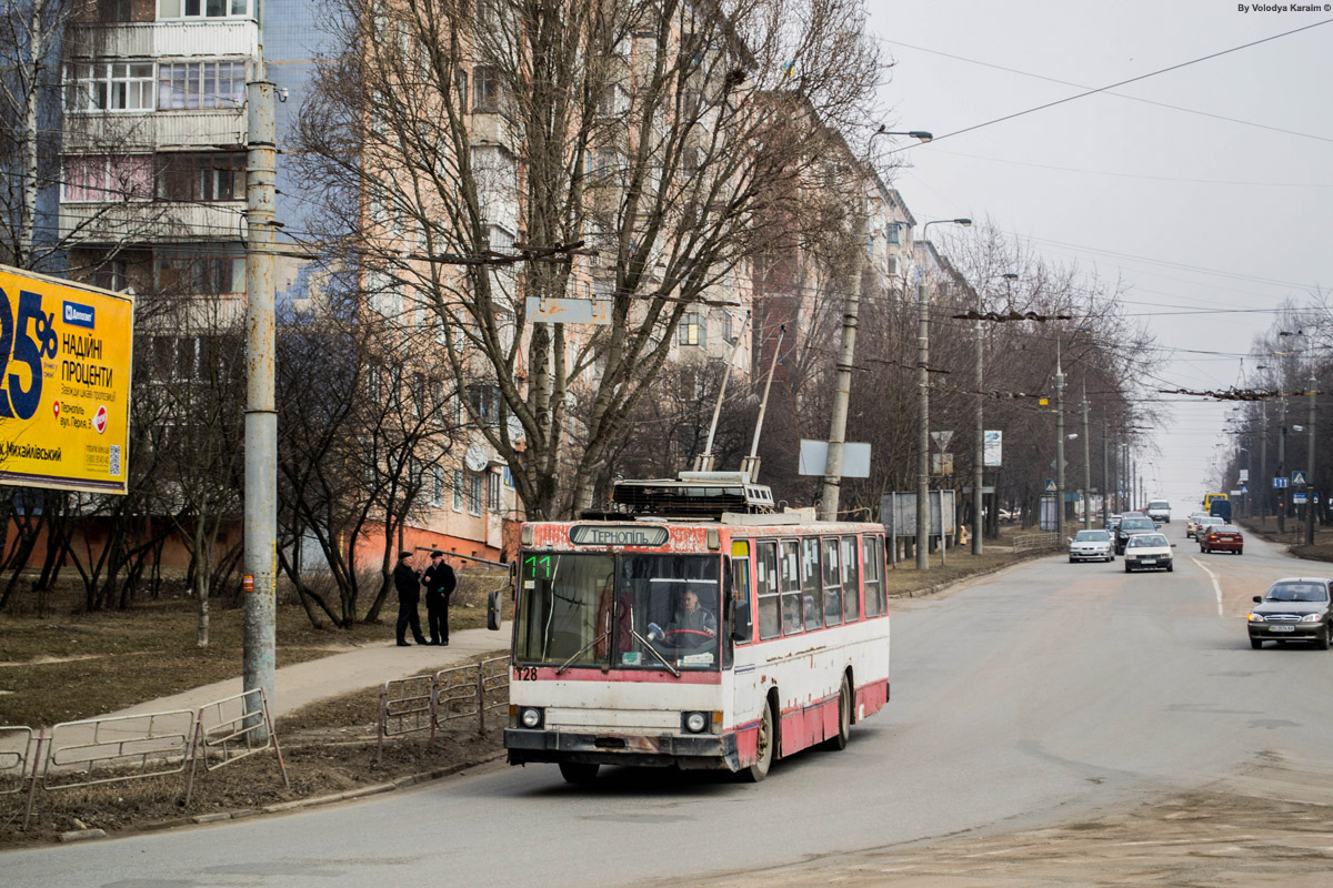 Тернополь, YMZ T1R (Т2P) № 128